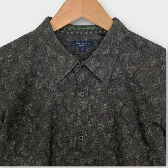 Ted  Baker Floral Printed Shirt - Picture 2 of 8